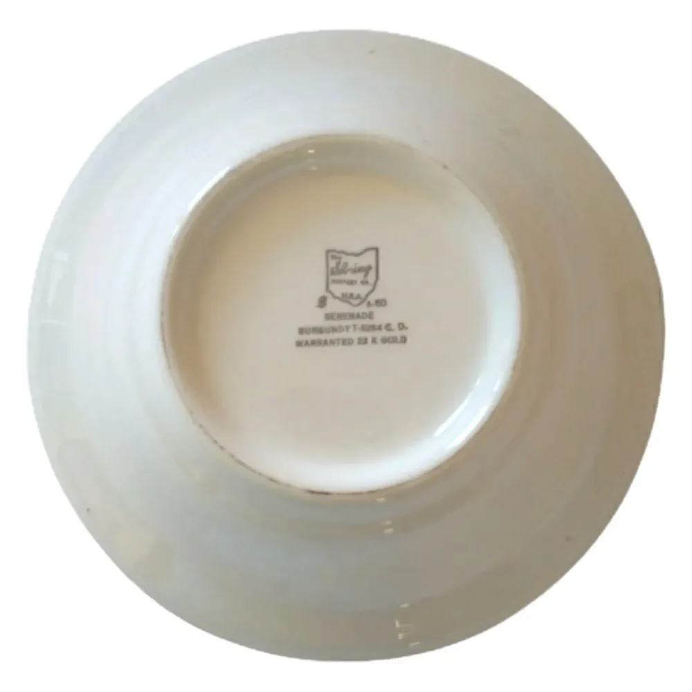 Sebring Pottery SERENADE Serving Bowl‎ Courting Couple Dish Romantic Victorian